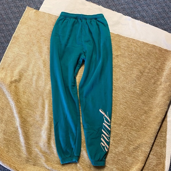 Pink Victoria’s Secret cotton blend, jogger style sweats - Picture 1 of 7